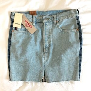 Vetements x Levi's denim skirt NWT